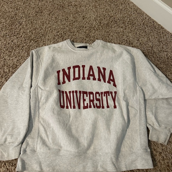 Champion Original Reverse Weave Gray Sweatshirt - Picture 1 of 2